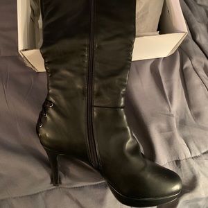 Black High Heel Boots
